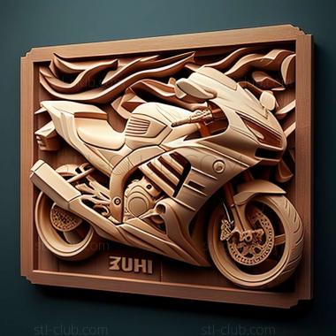 3D модель Suzuki TL 1000 (STL)